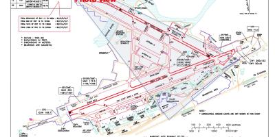 Chennai aeroporto internacional mapa