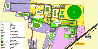 Mapa de VIT Chennai Campus
